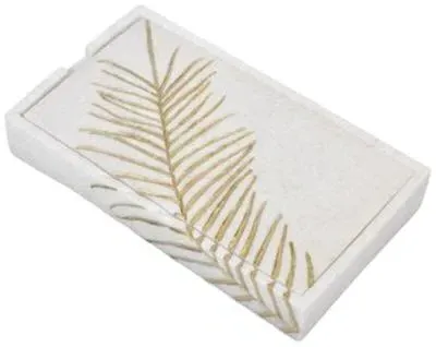 Large Trinket Box - White, Stone image