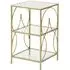 Maci Side Table - Antique Gold