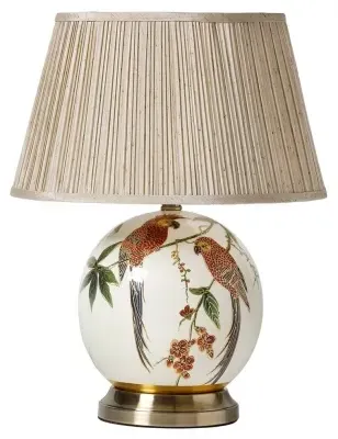 Megan Parrot Illustration Table Lamp (Set of 2)