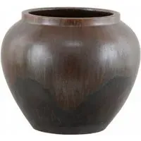 Orna Small Vase - Brown, Wood