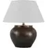 Orna Table Lamp - White, Brown