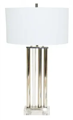 Osburn Table Lamp - Silver image