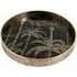 Palm Tree Round Tray Set of 4 - Gold