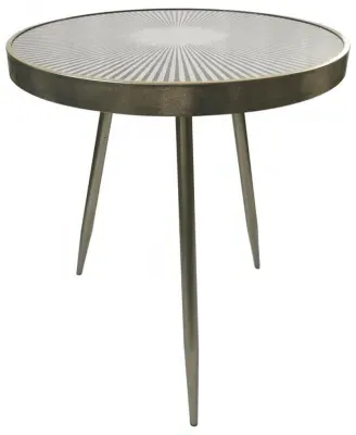 Reyna Side Table - Distressed