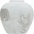 Serene Ornamental Vase - White