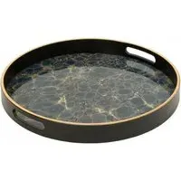 Serving Tray Set of 4 - Deep Blue