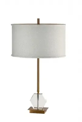 Talos Table Lamp - Linen image