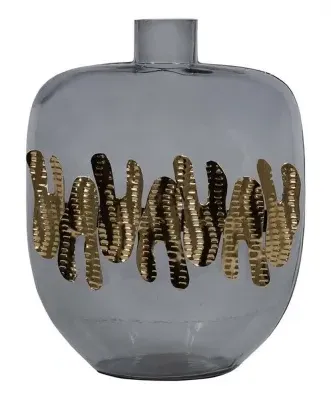 Taylor Small Bottle - Grey, Glass image