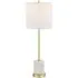 Turret Buffet Lamp - White, Marble