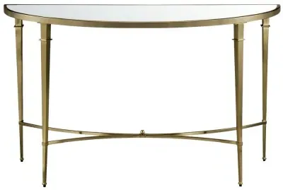 Waverly Console Table - Antique Brass image