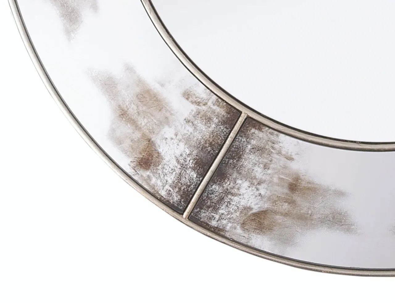 Zahra Round Mirror - Champagne, Dia 100cm