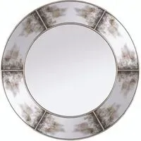 Zahra Round Mirror - Champagne, Dia 100cm