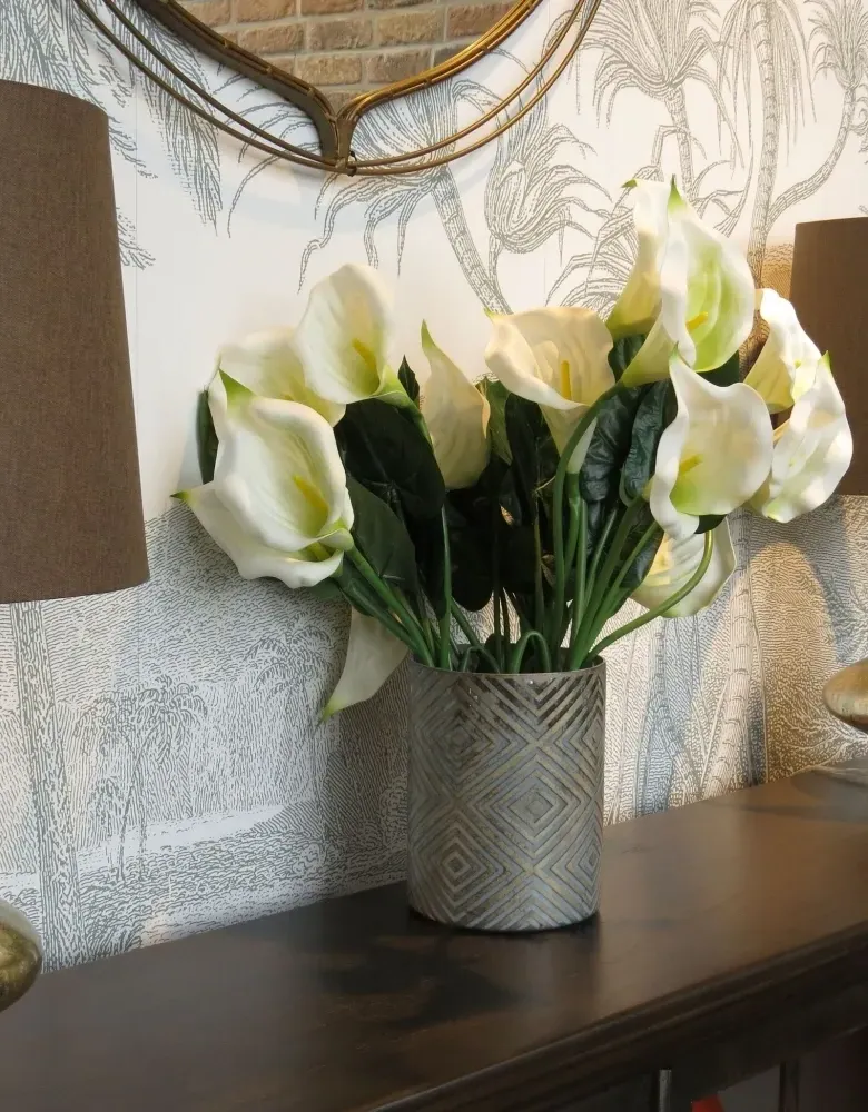 Zena Table Lamp (Set of 2) - Gold Crushed