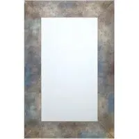 Zuri Rectangular Mirror - Blue