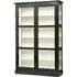 2 Door Display Cabinet - Black, Mango Wood