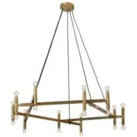 20 Bulbs Chandelier - Brass