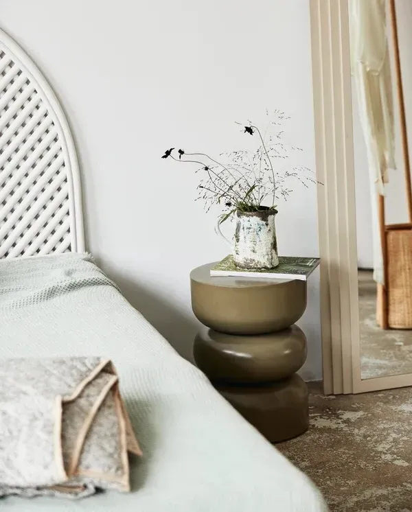 Alma Painted Metal Side Table