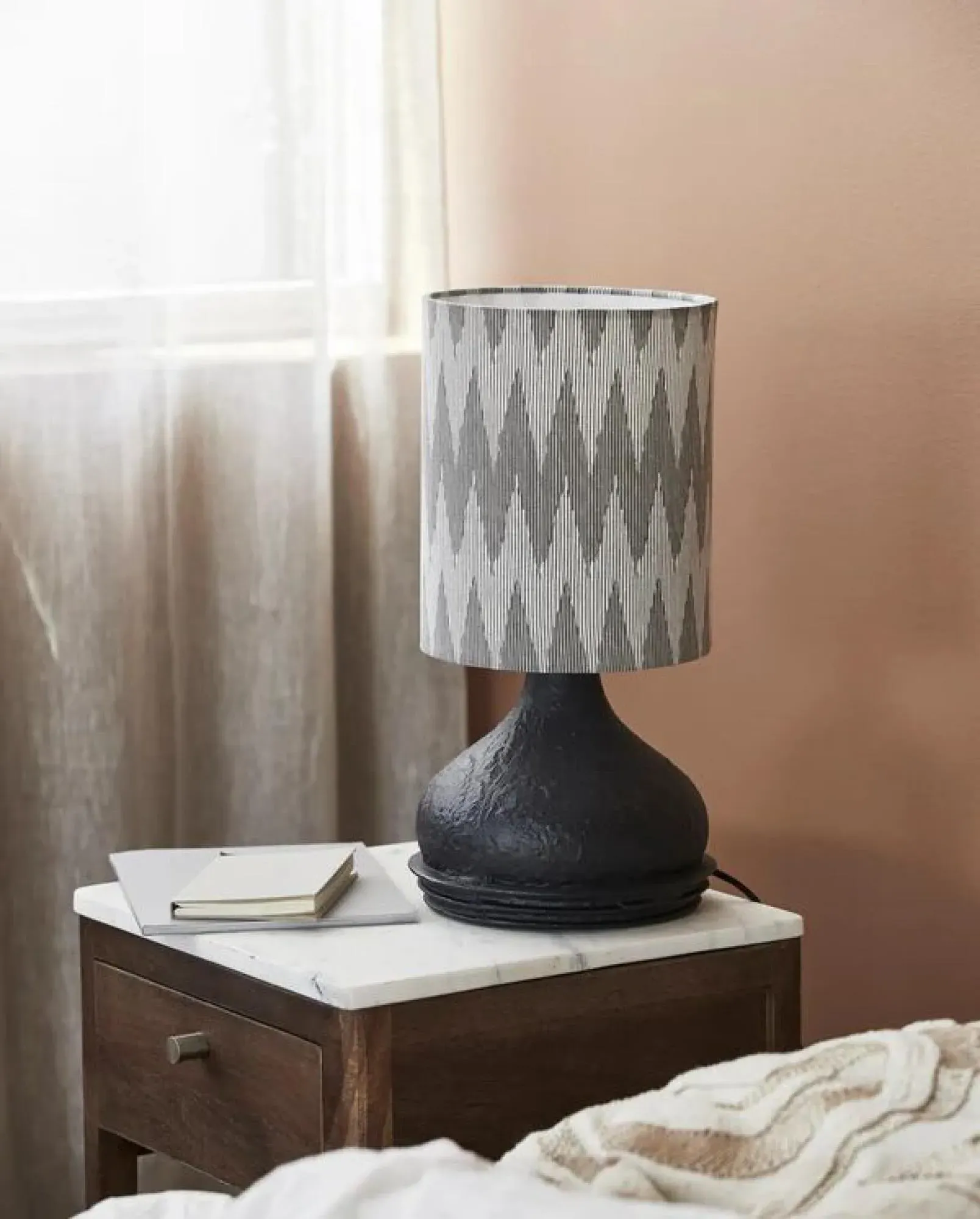 Arito Table Lamp - Grey, Black