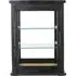 Arno 1 Door Display Cabinet - Black, Mango Wood