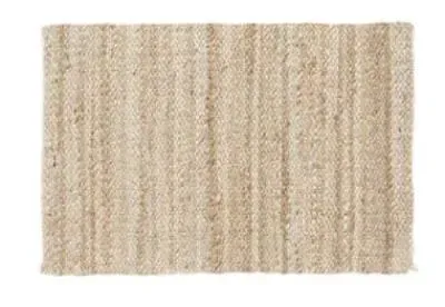 Ava Hemp Rug Set - Natural image