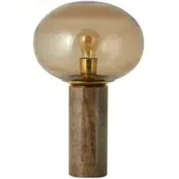 Bes Table Lamp - Smoked, Marble