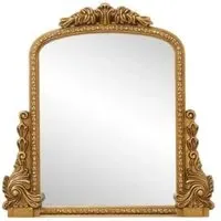 Bird Arch Mirror - Gold