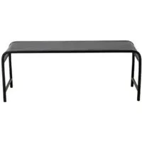 Brenta Outdoor Bench - Black, Metal