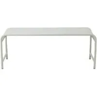 Brenta Outdoor Bench - Cream, Metal