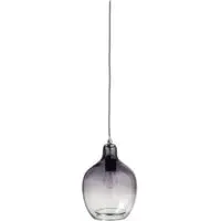 Bubble Glass Lamp - Smoke
