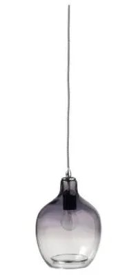 Bubble Glass Lamp - Smoke image