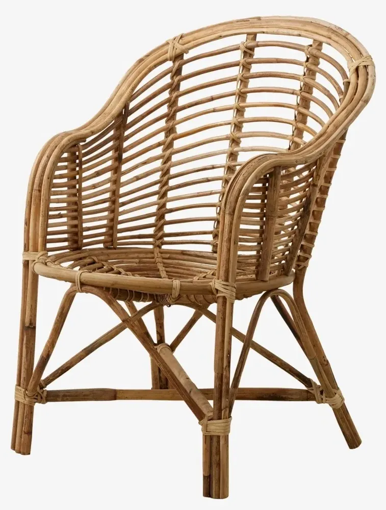 Cania Dining Chair - Natural, Bamboo