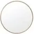 Curlew Round Wall Mirror - Brass, Metal