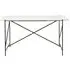 Dee Desk - White, Marble