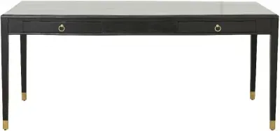 Ems Desk - Black, Mango Wood image