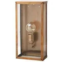 Eos Outdoor Wall Lamp - Brass