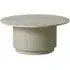 Erie Round Large Coffee Table - Ivory, Marble