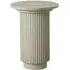 Erie Round Side Table - Ivory, Marble