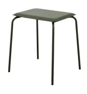 Esa Metal Stool - Green