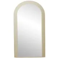 Falco Standing Mirror - Sand, Metal