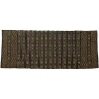 Farah Rug - Black Natural