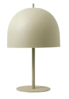Glow Metal Table Lamp - Matt Beige image