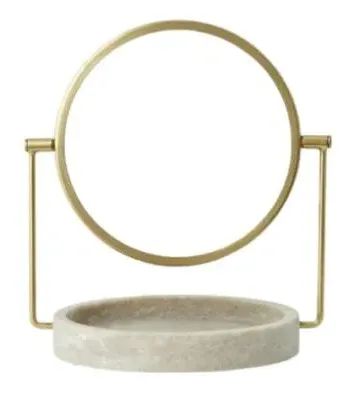 Haja Metal Mirror - Gold image
