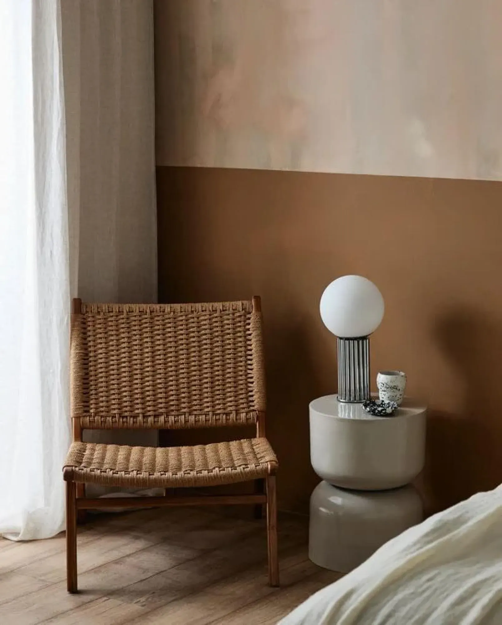 Hermod Table Lamp - Chrome, Metal