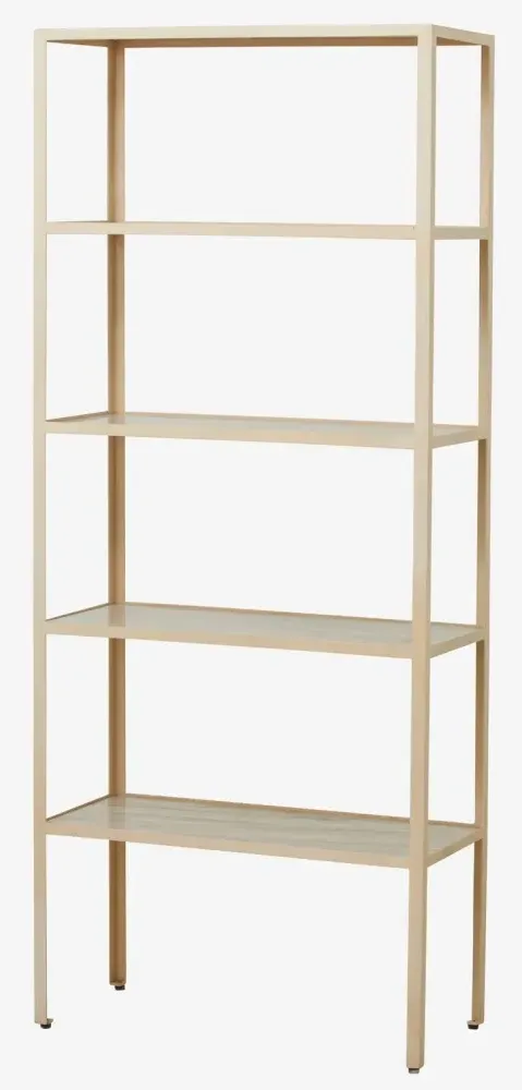 Jungo Bookcase - Natural, Marble
