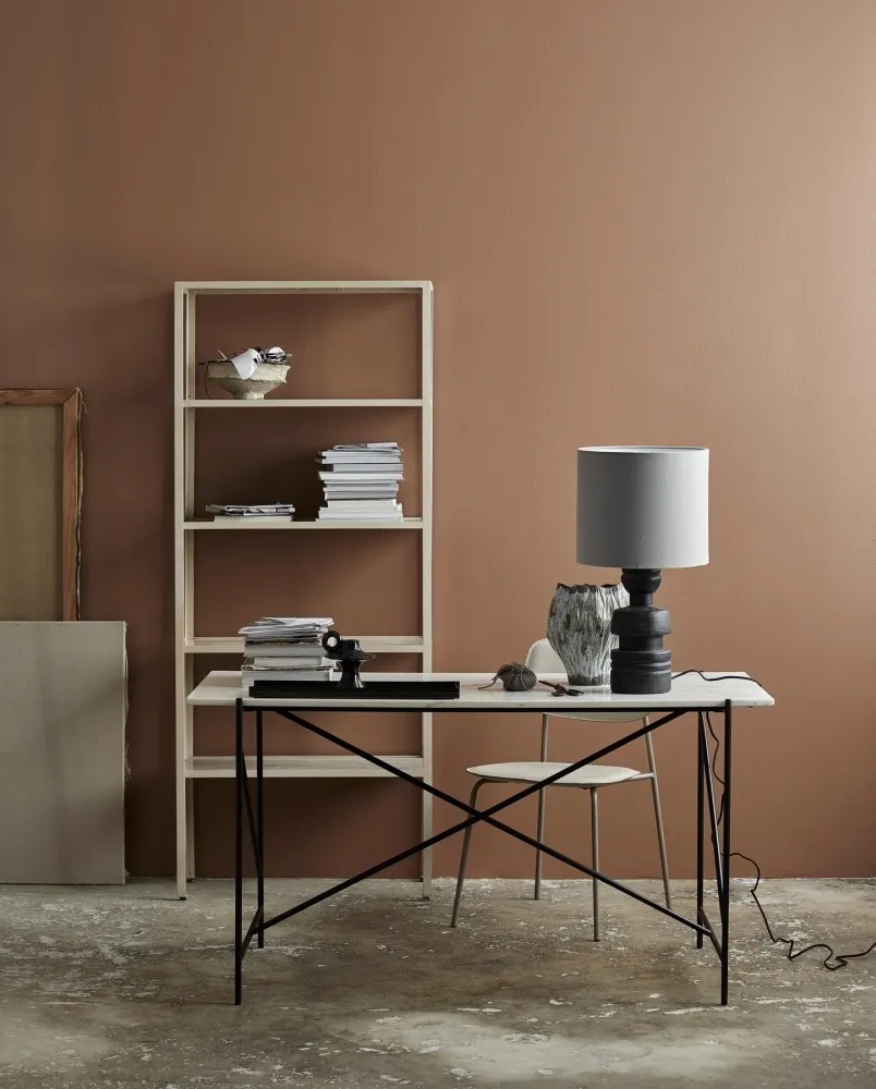 Jungo Bookcase - Natural, Marble