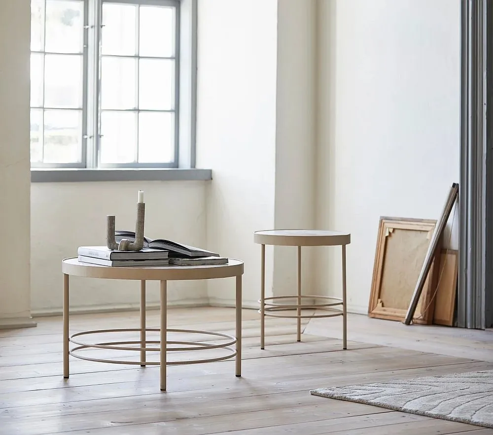 Jungo Round Coffee Table - Sand