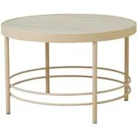 Jungo Round Coffee Table - Sand