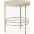 Jungo Side Table - Natural, Marble