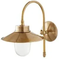 Lason Outdoor Wall Lamp - Brass