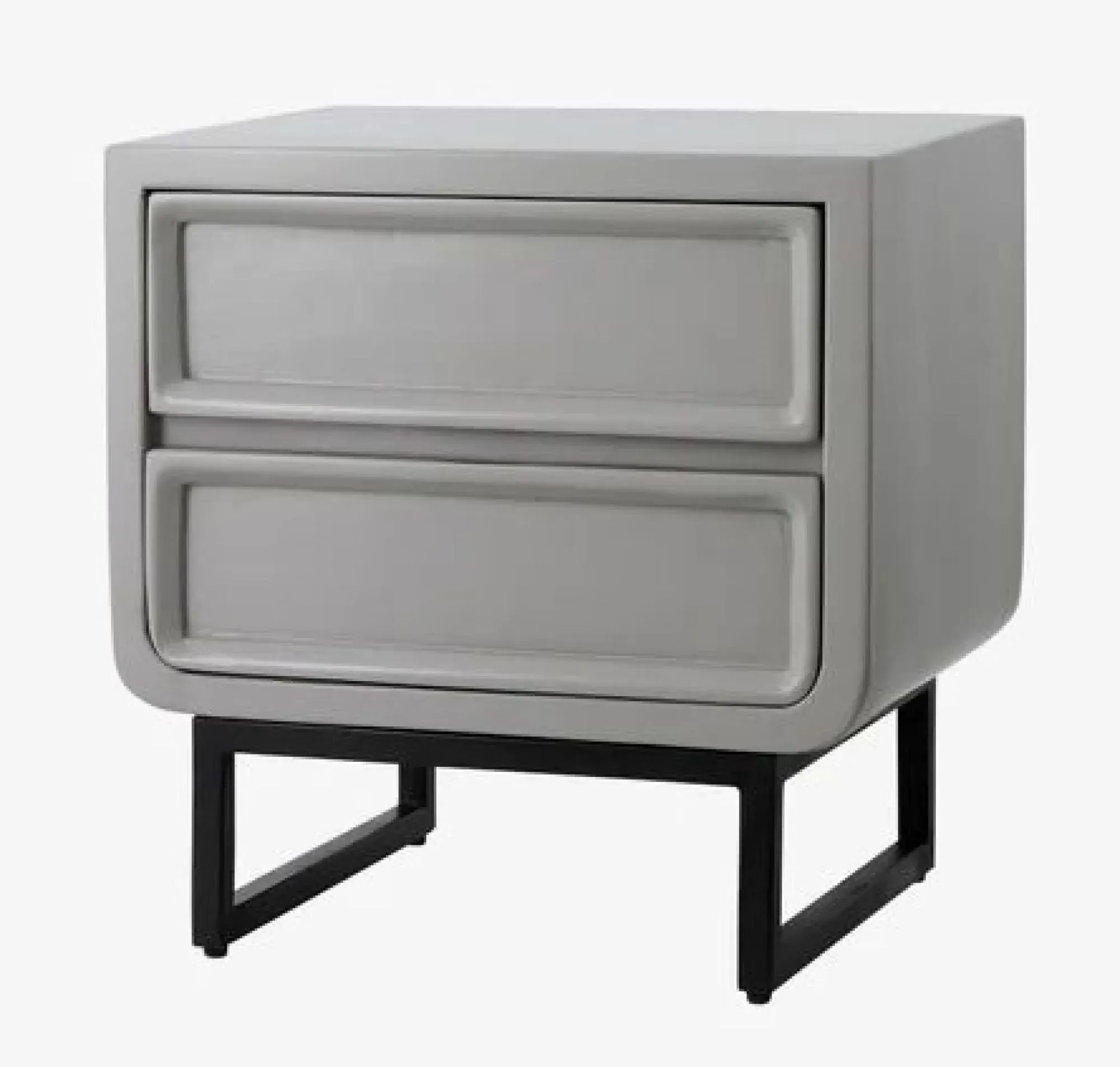 Ledro Bedside Cabinet - Grey